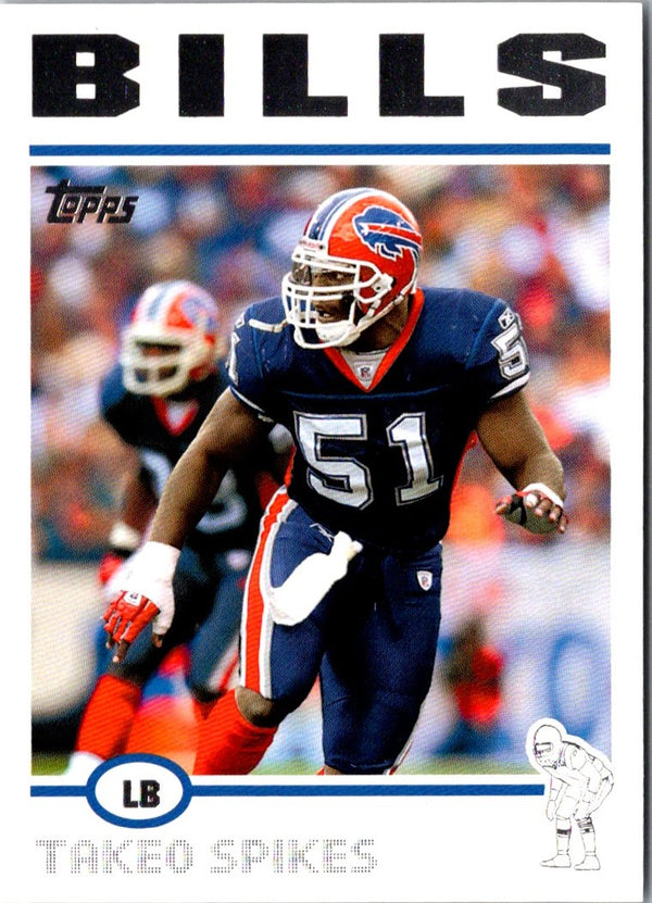 2004 Topps Takeo Spikes #77