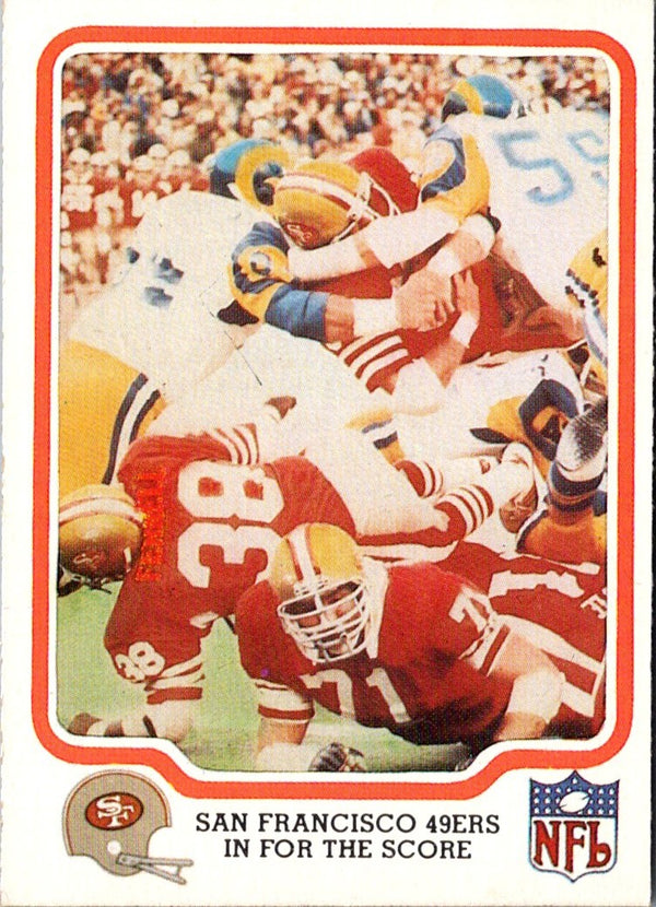 1979 Fleer Team Action In for the Score (Offense) #49