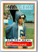 1983 Topps Rolf Benirschke