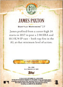 2018 Topps Gypsy Queen James Paxton