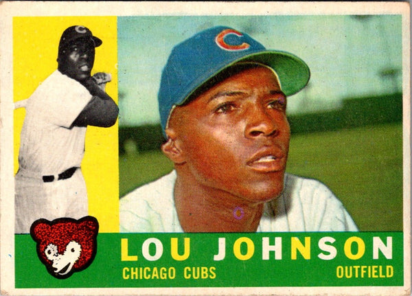 1960 Topps Lou Johnson #476 Rookie VG-EX