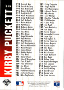 1994 Collector's Choice Silver Signature Kirby Puckett