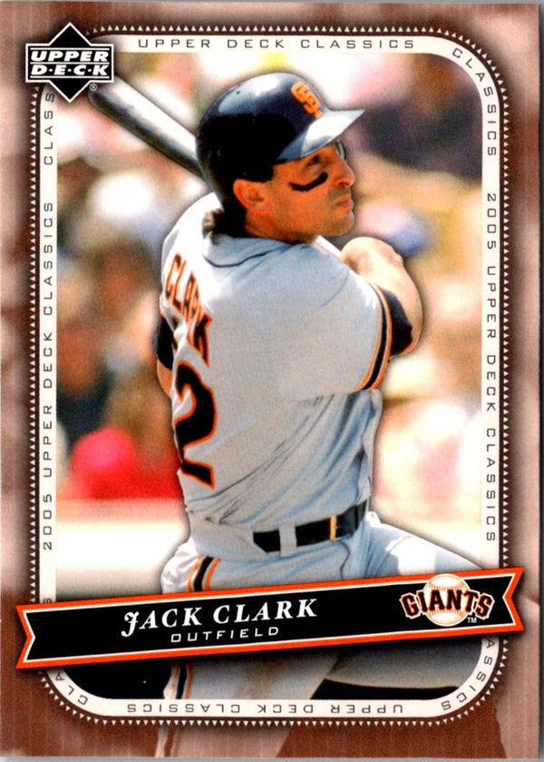 2005 Upper Deck Classics Jack Clark #46