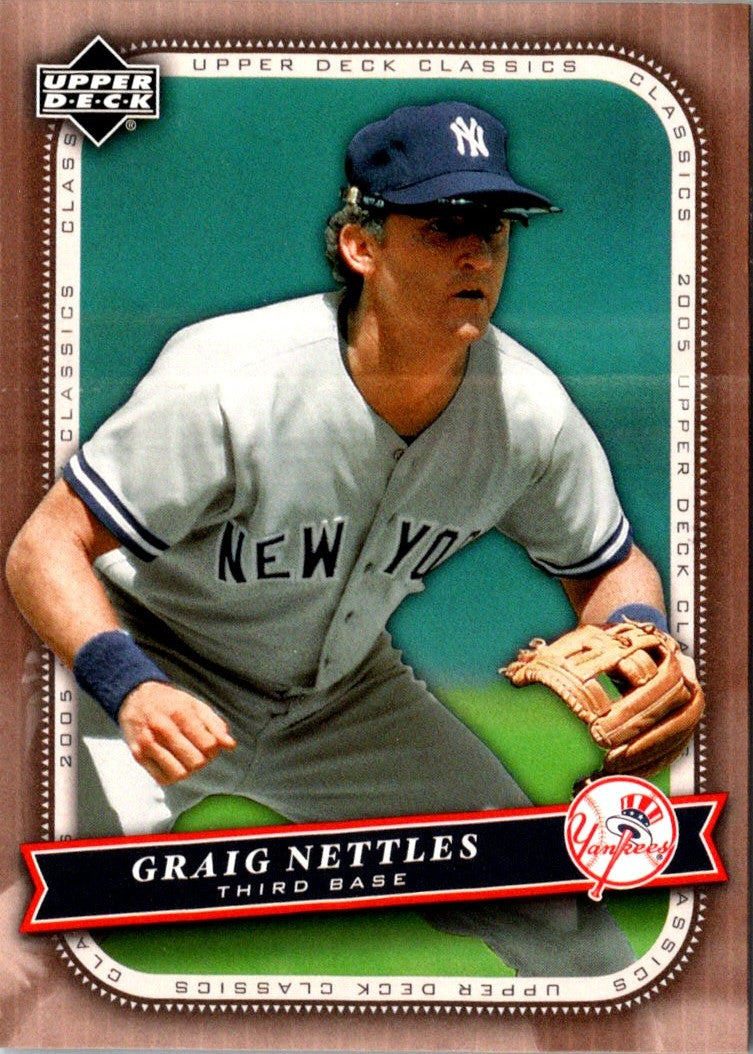 2005 Upper Deck Classics Graig Nettles