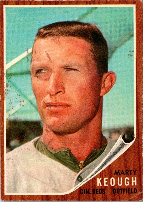 1962 Topps Marty Keough #258 VG-EX