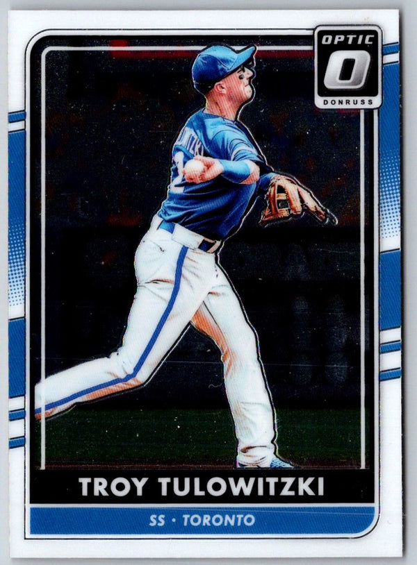 2016 Donruss Optic Troy Tulowitzki #125