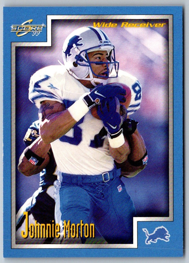 1999 Score Johnnie Morton #32 – Auctionliner