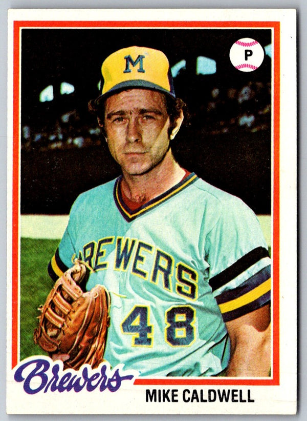 1978 Topps Mike Caldwell #212