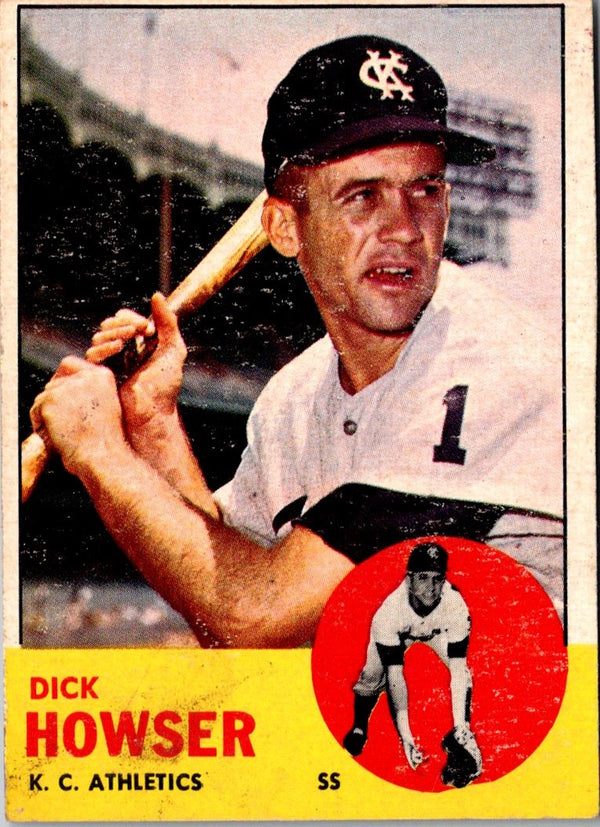 1963 Topps Dick Howser #124 VG-EX