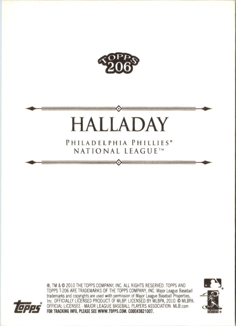 2010 Topps 206 Roy Halladay