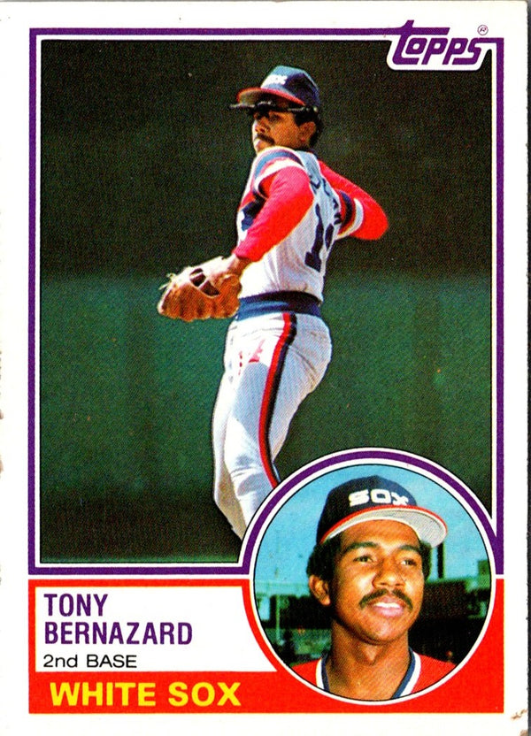1983 Topps Tony Bernazard #698