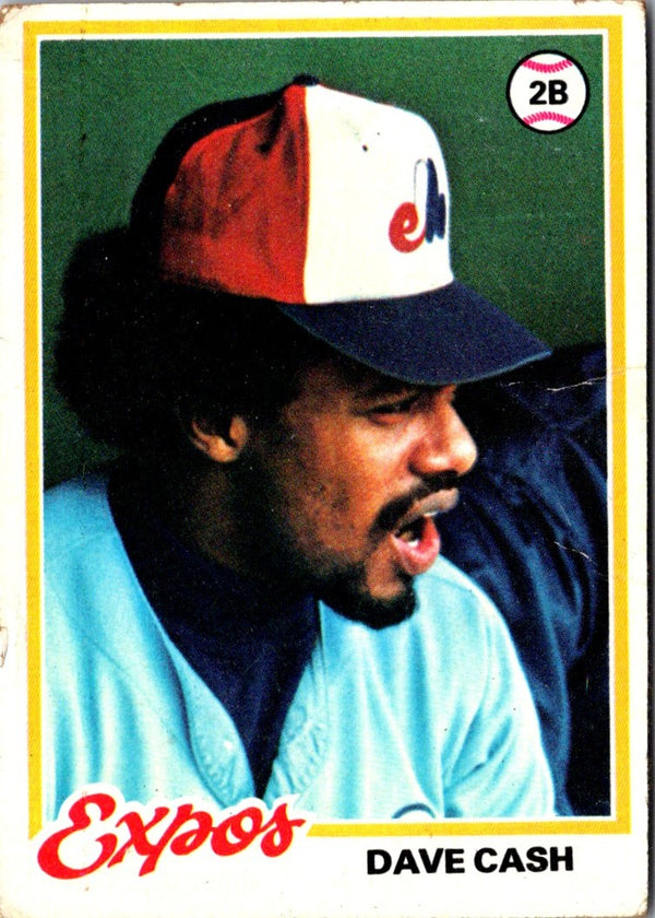 1978 Topps Dave Cash #495