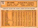 1963 Topps Jim King