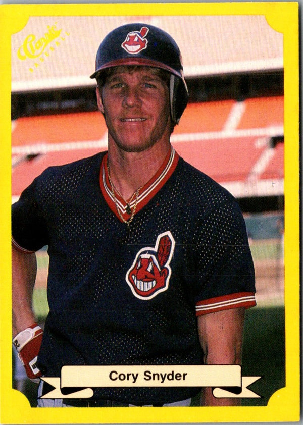 1987 Classic Update Yellow Cory Snyder #110