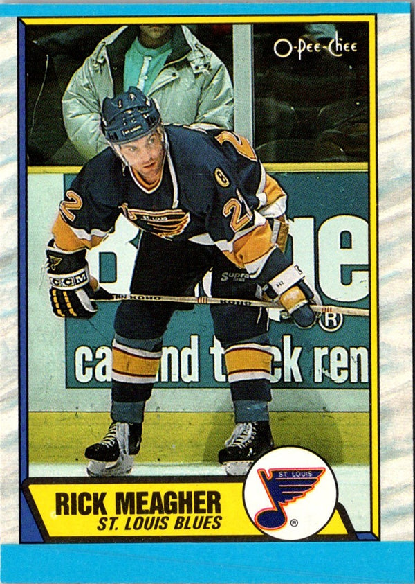 1989 O-Pee-Chee Rick Meagher #116