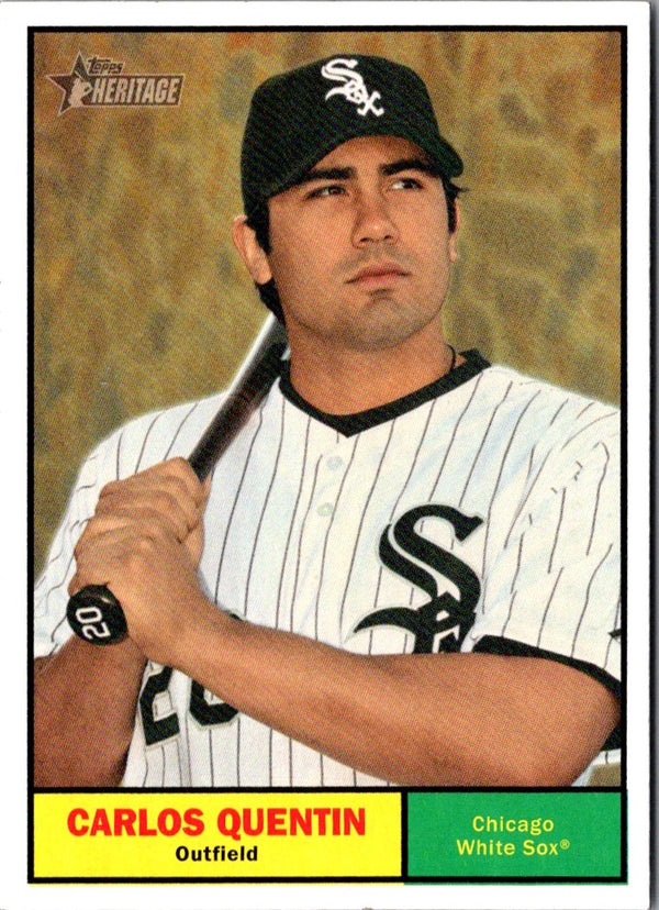 2010 Topps Heritage Carlos Quentin #257