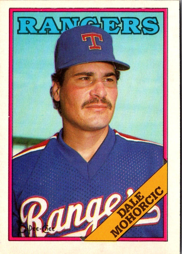 1988 Topps Dale Mohorcic #163