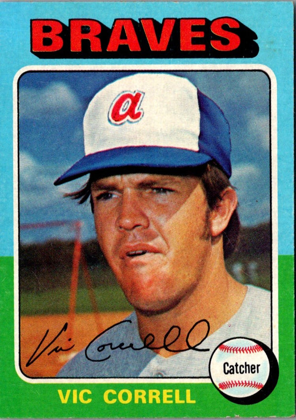1975 Topps Vic Correll #177 Rookie