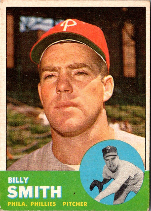 1963 Topps Billy Smith #241 Rookie VG-EX