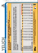 2018 Topps Chrome Christian Yelich