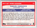 2018 Topps Big League Carlos Carrasco/Corey Kluber/Jason Vargas