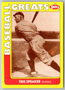 1991 Swell Baseball Greats Tris Speaker