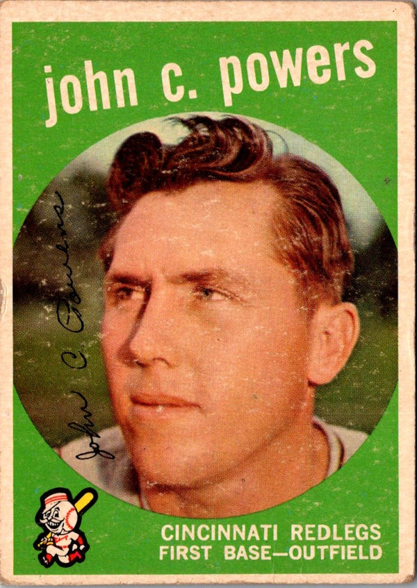 1959 Topps John C. Powers #489 GOOD