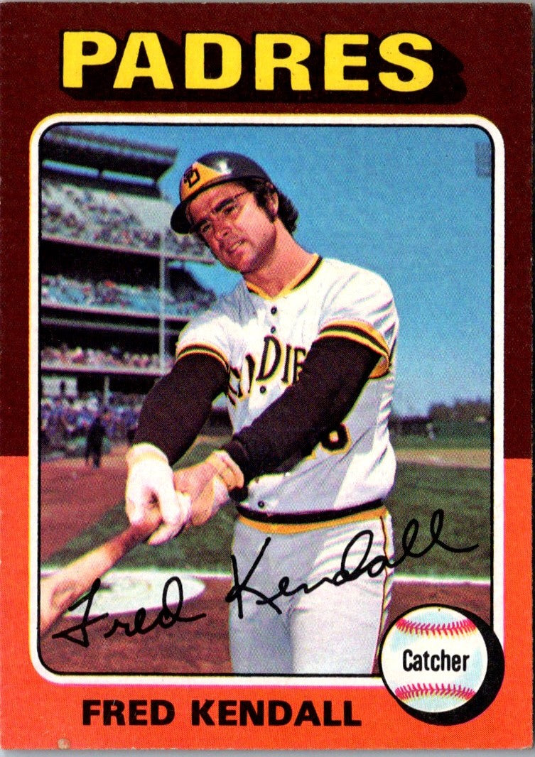 1975 Topps Fred Kendall