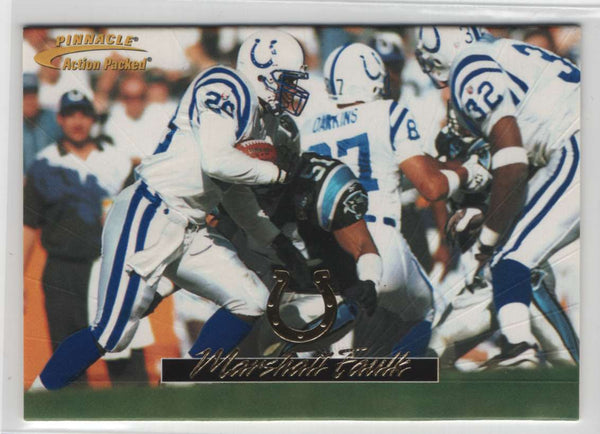 1996 Action Packed Marshall Faulk #53