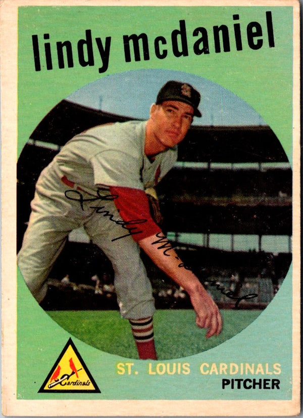 1959 Topps Lindy McDaniel #479 GOOD