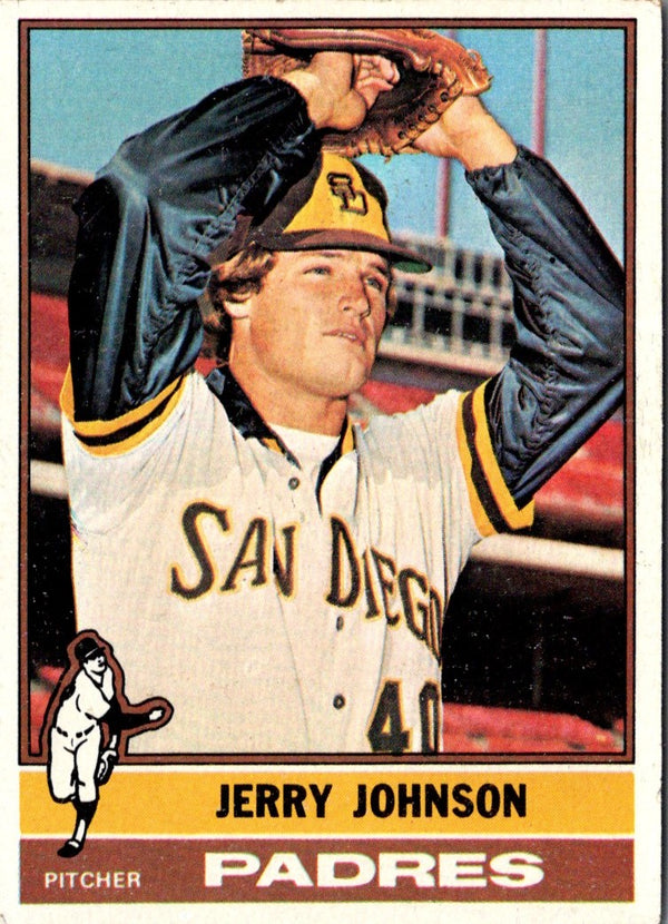 1976 Topps Jerry Johnson #658