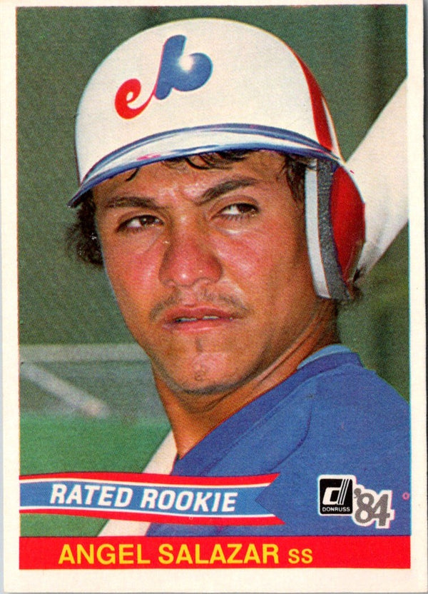 1984 Donruss Angel Salazar #33 Rookie