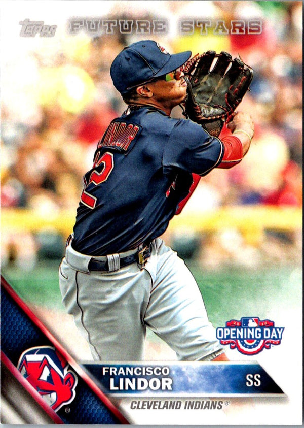 2016 Topps Opening Day Francisco Lindor #OD-110