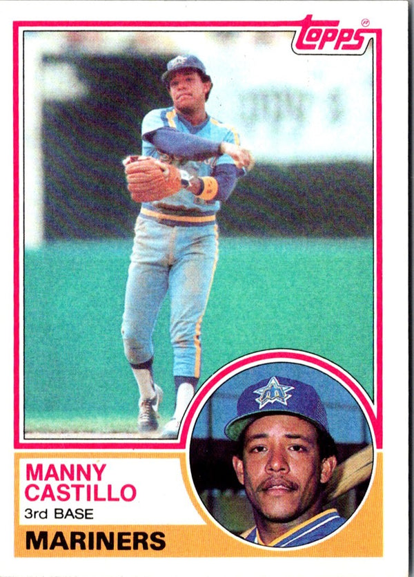 1983 Topps Manny Castillo #258 EX