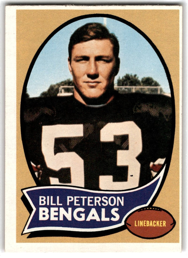 1970 Topps Bill Peterson #16 Rookie