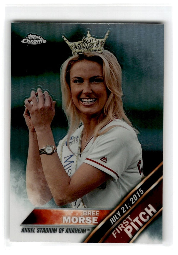 2016 Topps Chrome First Pitch Bree Morse #FPC-4