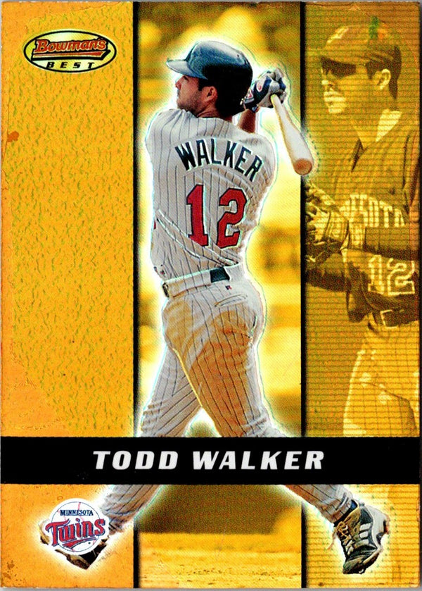 2000 Bowman's Best Todd Walker #37