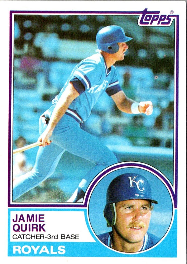 1983 Topps Jamie Quirk #264 EX