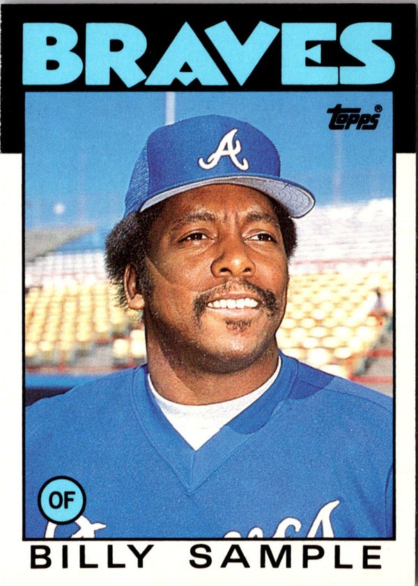 1986 Topps Traded Billy Sample #98T