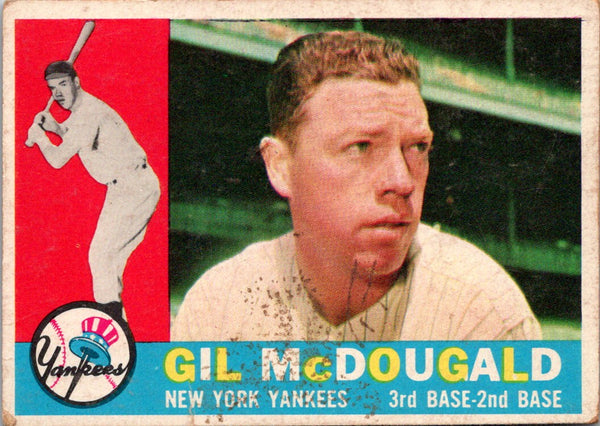 1960 Topps Gil McDougald #247 VG-EX