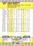 1989 Fleer Dale Murphy