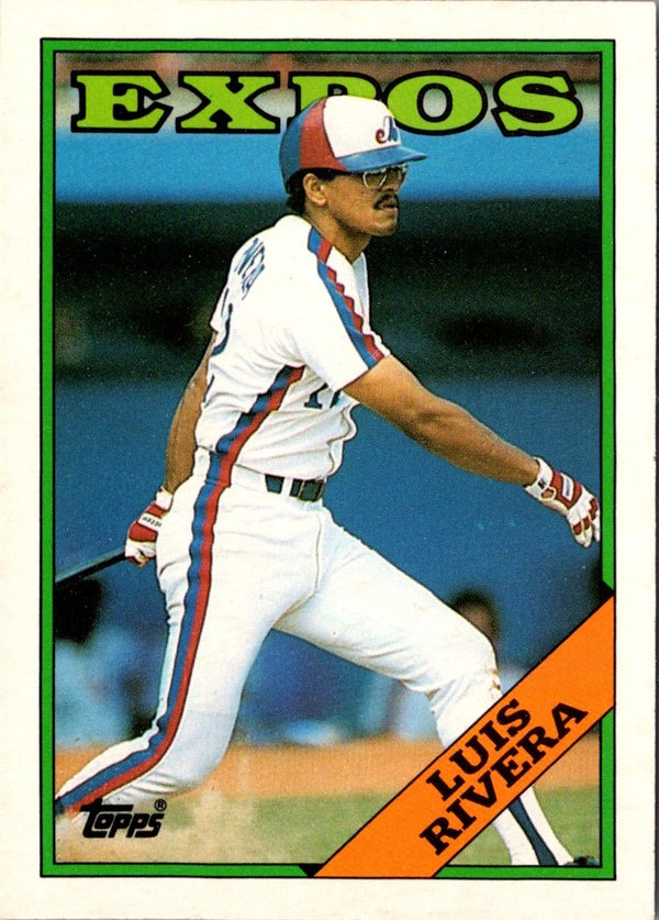 1988 Topps Traded Luis Rivera #94T