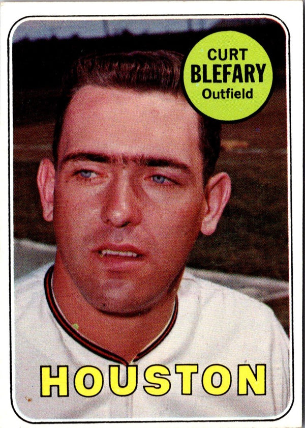 1969 Topps Curt Blefary #458 EX