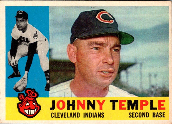 1960 Topps Johnny Temple #500 VG-EX
