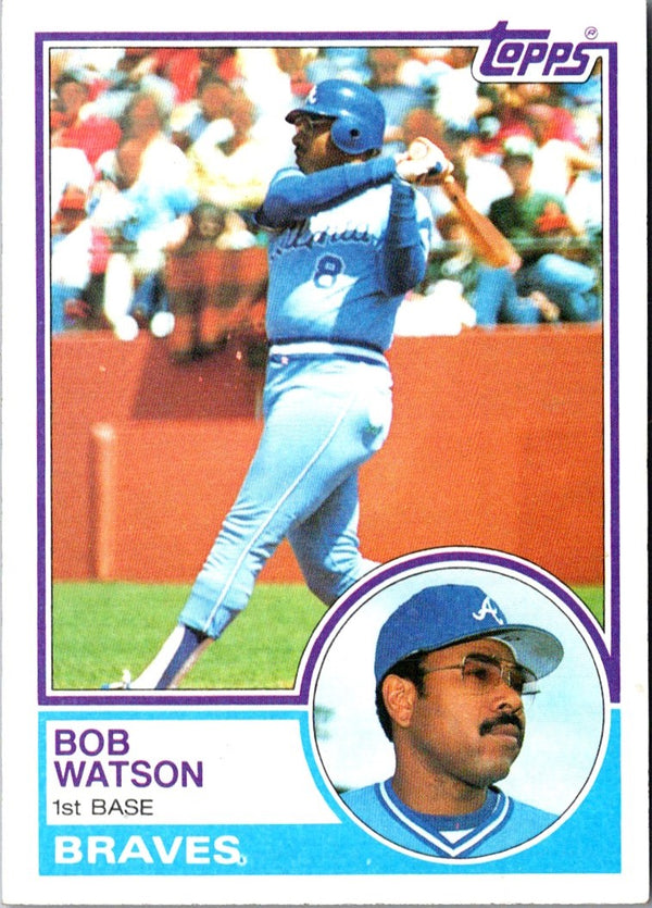 1983 Topps Bob Watson #572