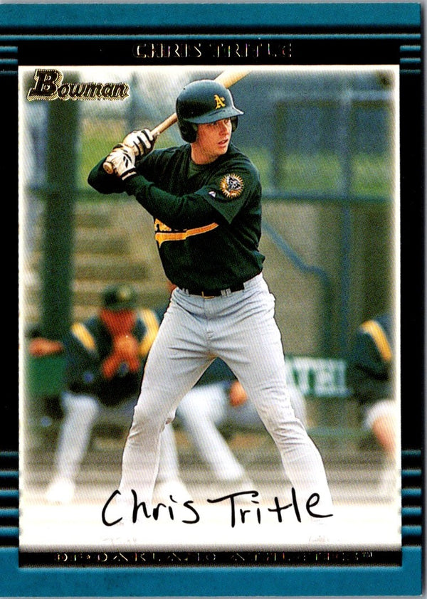 2002 Bowman Chris Tritle #112 Rookie