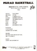 2008 Topps T-51 Murad Marreese Speights