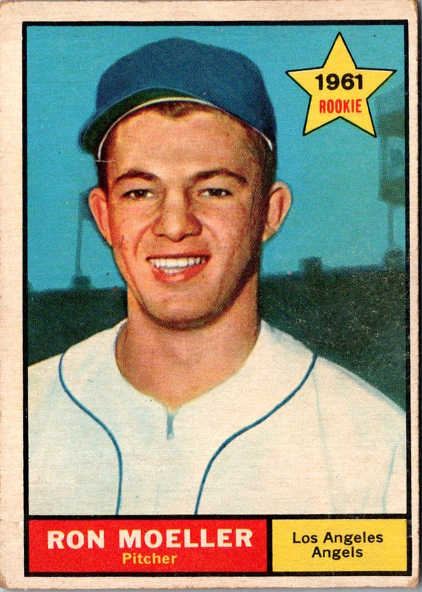 1961 Topps Ron Moeller #466 Rookie VG-EX