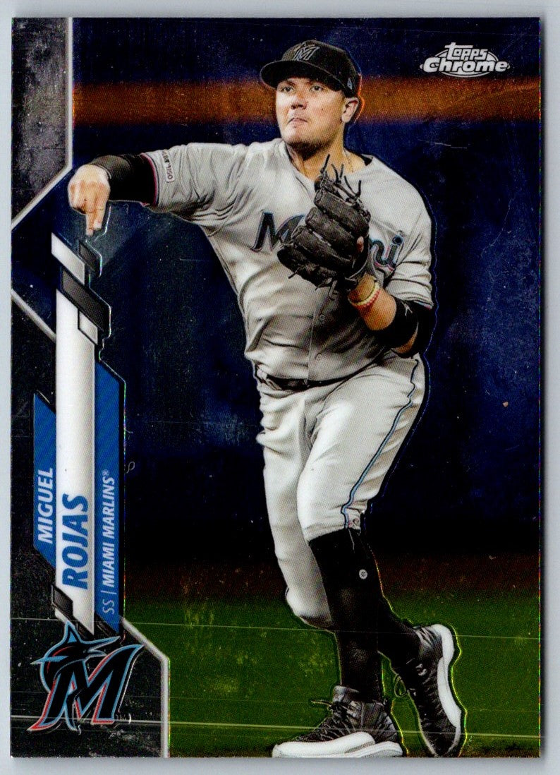2020 Topps Chrome Miguel Rojas
