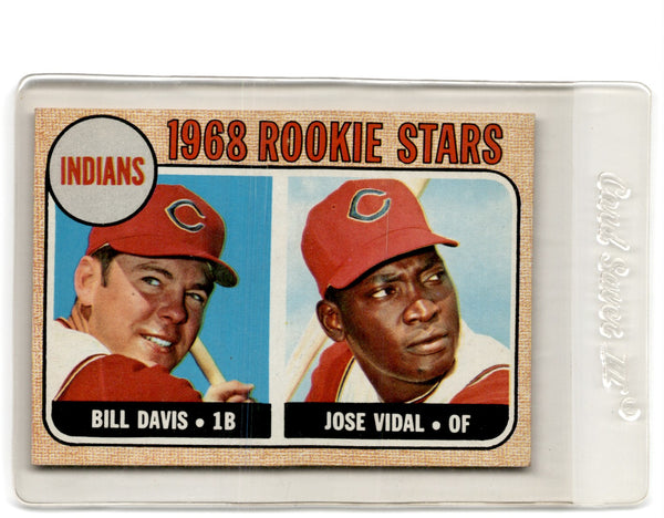 1968 Topps Bill Davis/Jose Vidal #432 Rookie EX